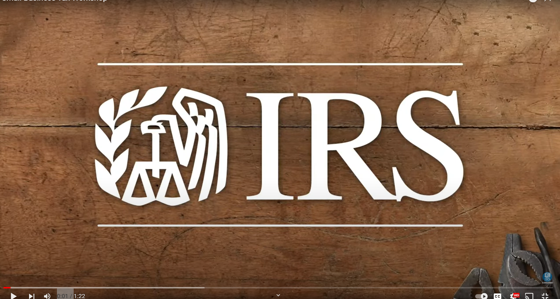 IRS tax training for small businesses