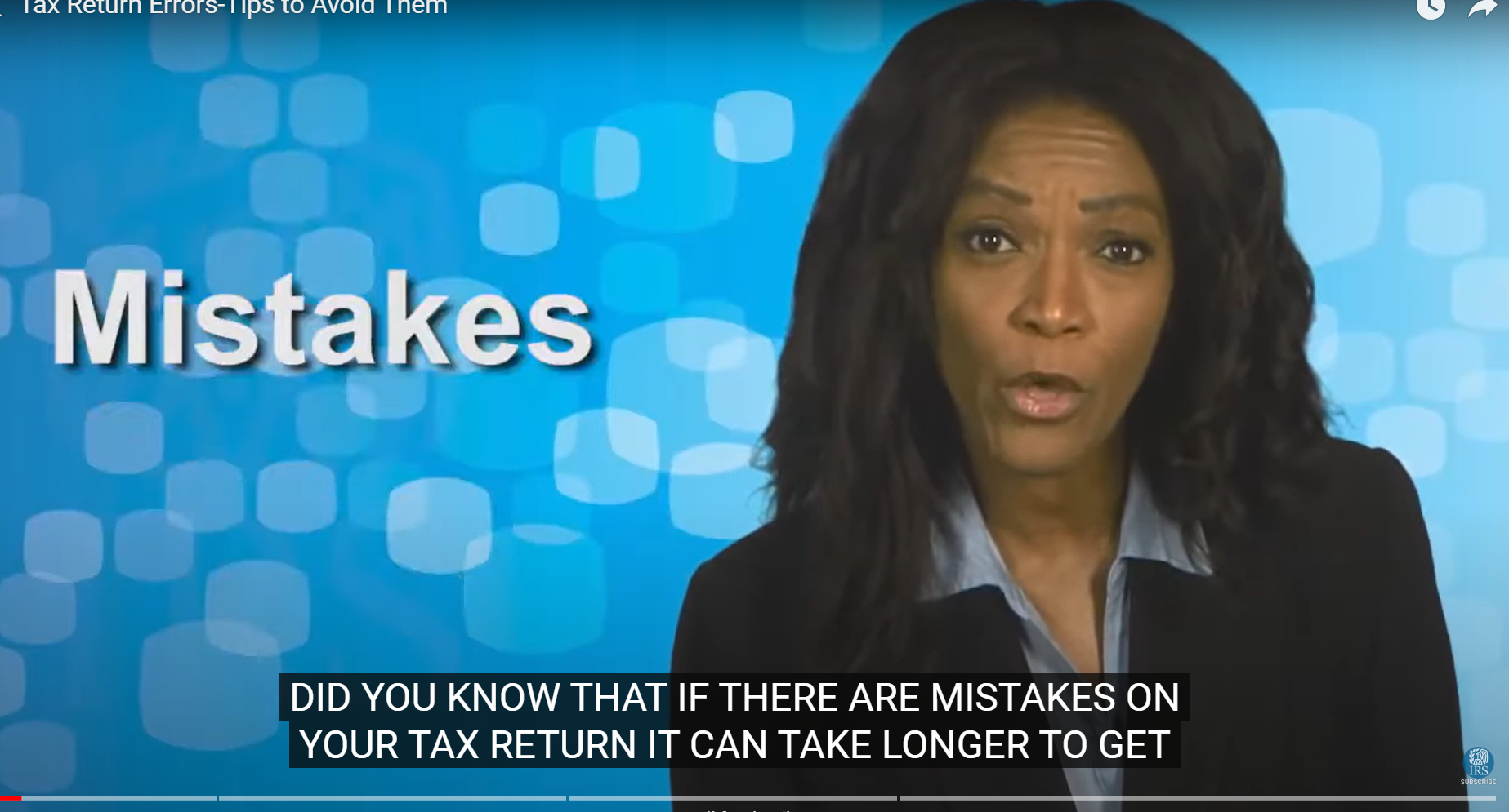 Avoid mistakes on your tax return which can have unwelcome repercussions
