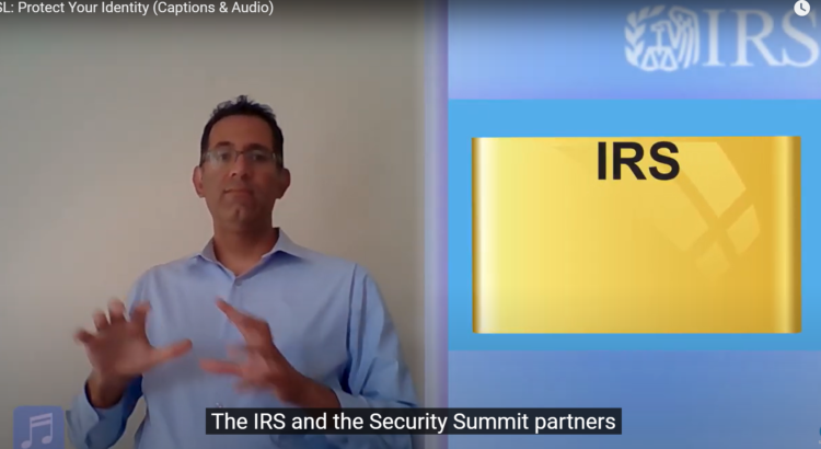 Help the IRS protect your identity.