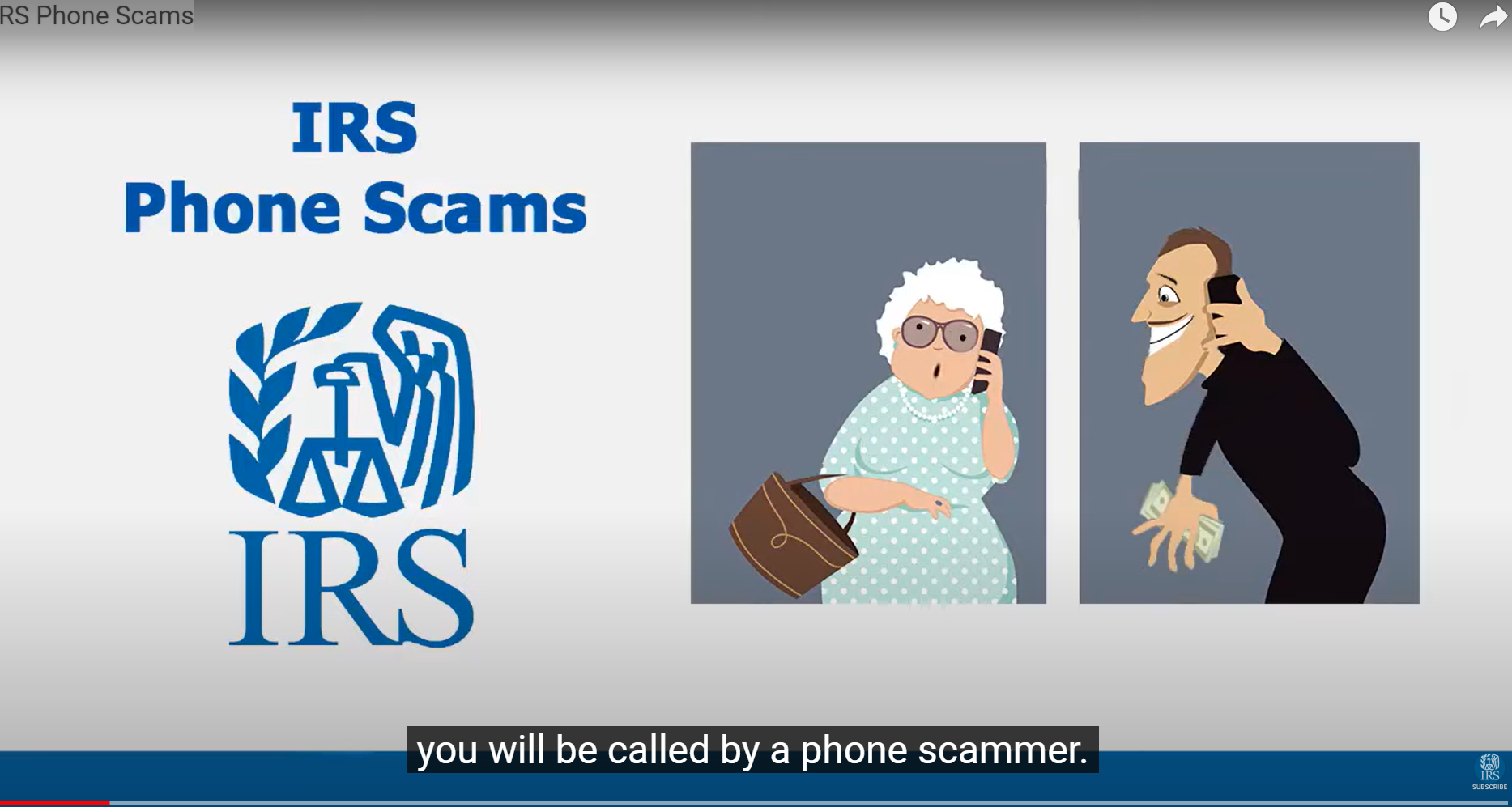 Find out how you can tell when an IRS impersonator is calling you.