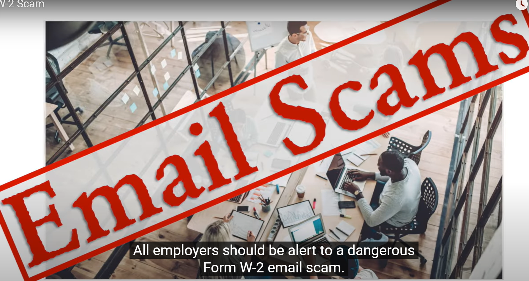 Find out how identity thieves are using email to impersonate your company’s executives to steal your workers’ W-2 forms