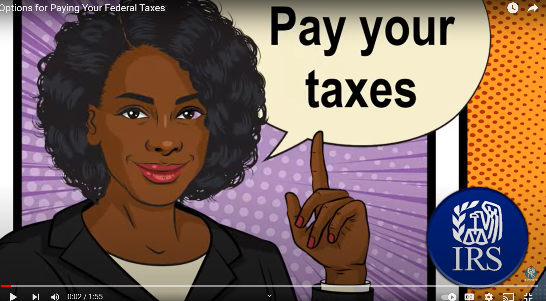 There are several ways to pay your federal taxes